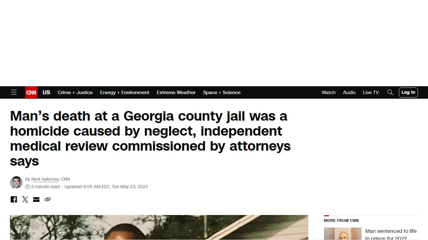 Lashawn Thompson's death at a Georgia county jail was a homicide caused ...